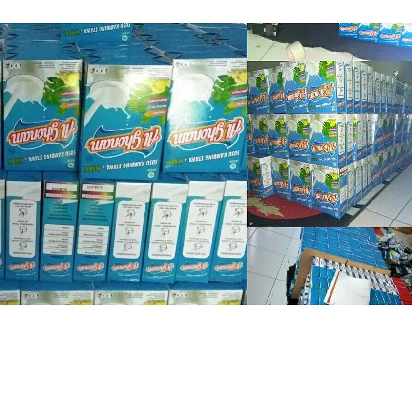 

BAYAR DITEMPAT✔️[5 Kotak] Susu Kambing Etawa Plus Herbal Al Ghonam Al-Ghonam Rendah Gula dan Menyehatkan|SQ3