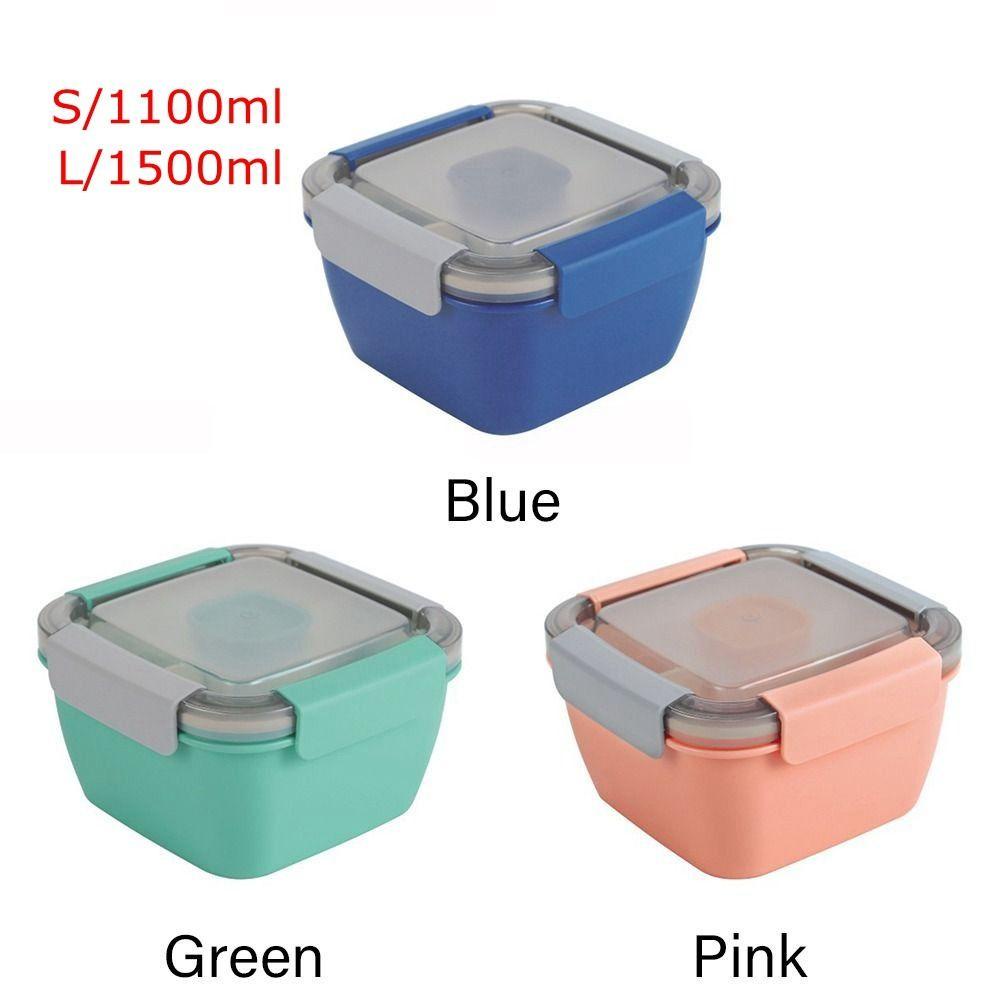 Preva Wadah Salad Tempat Bekal Outdoor Camping Leak Proof Mudah Dibersihkan Lunch Container