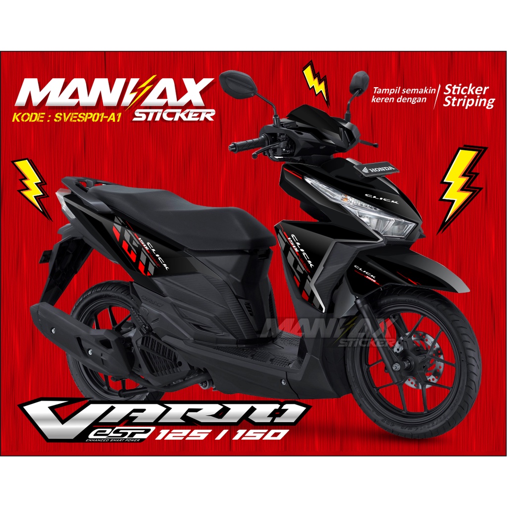 Stiker Striping Vario 125/150 2015 - 2017 - Striping Motor VARIO 125-150 Old