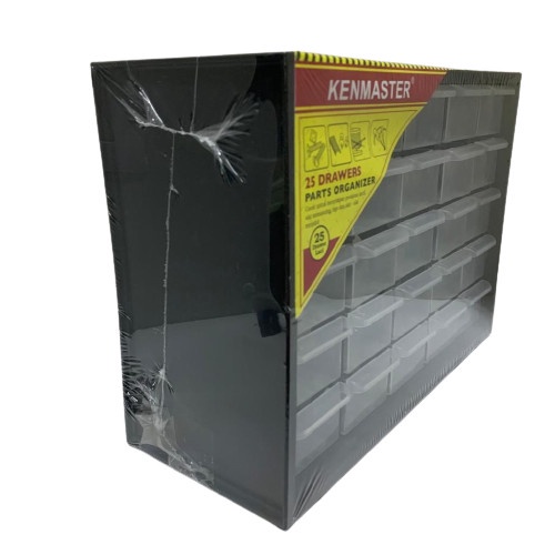 Rakko Kenmaster 25 Laci Slot Drawer Parts Organizer