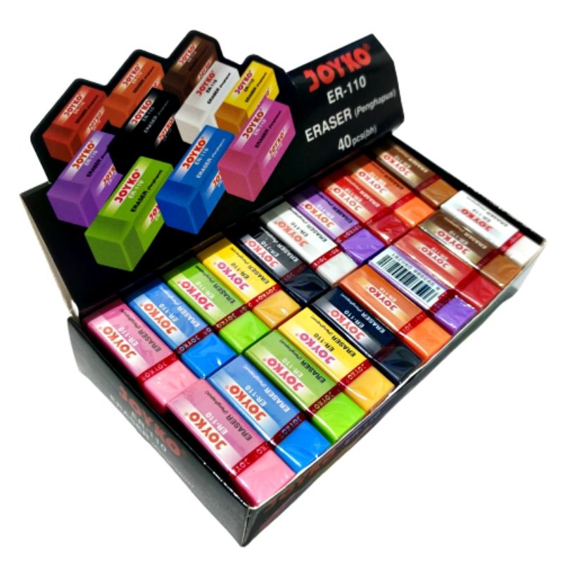 [ERA] Penghapus pensil Joyko superior Quality Eraser 526 B40BL grosir isi 40pcs