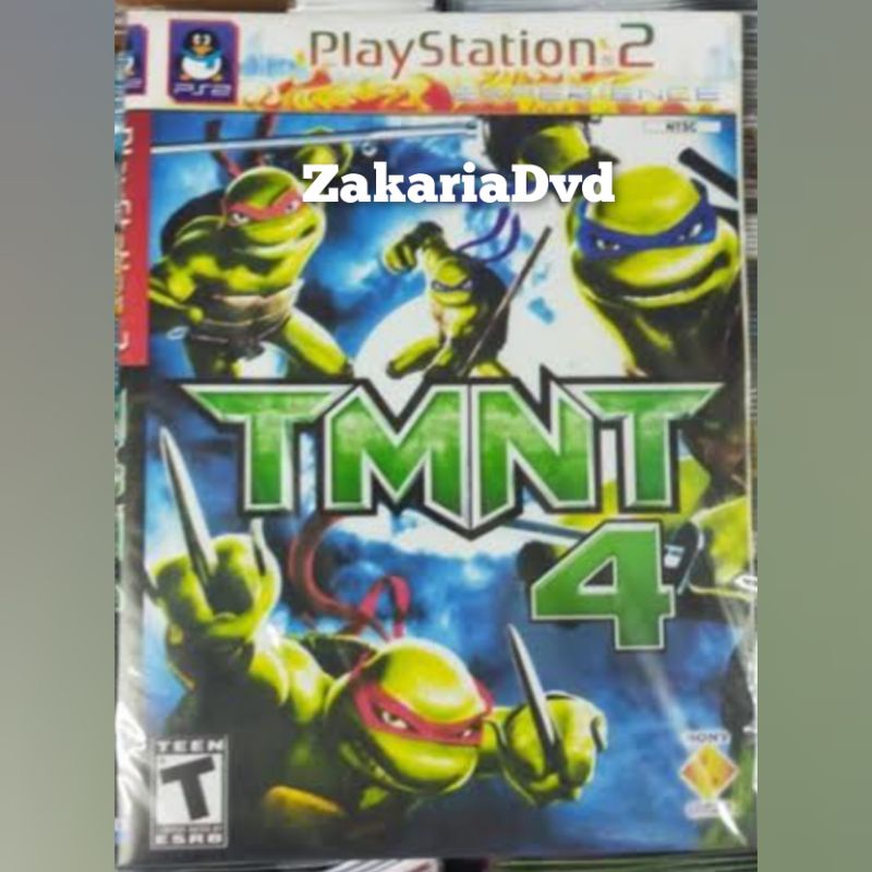 Kaset Ps 2 TMNT 4