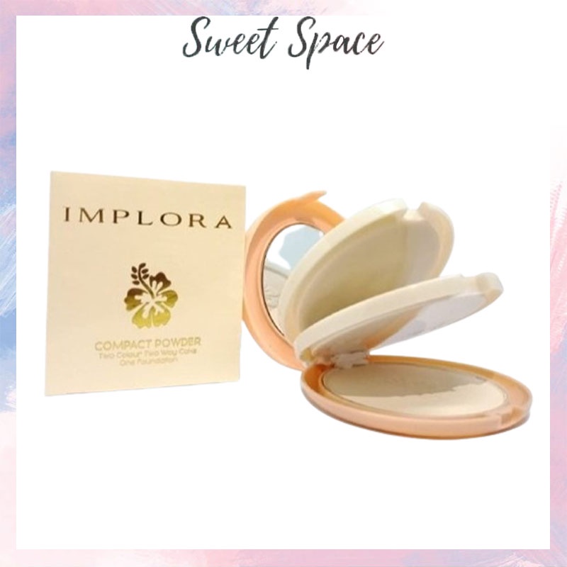 IMPLORA BEDAK POWDER CAKE 3 IN 1 SUELUTTU  [SWEETSPACE]