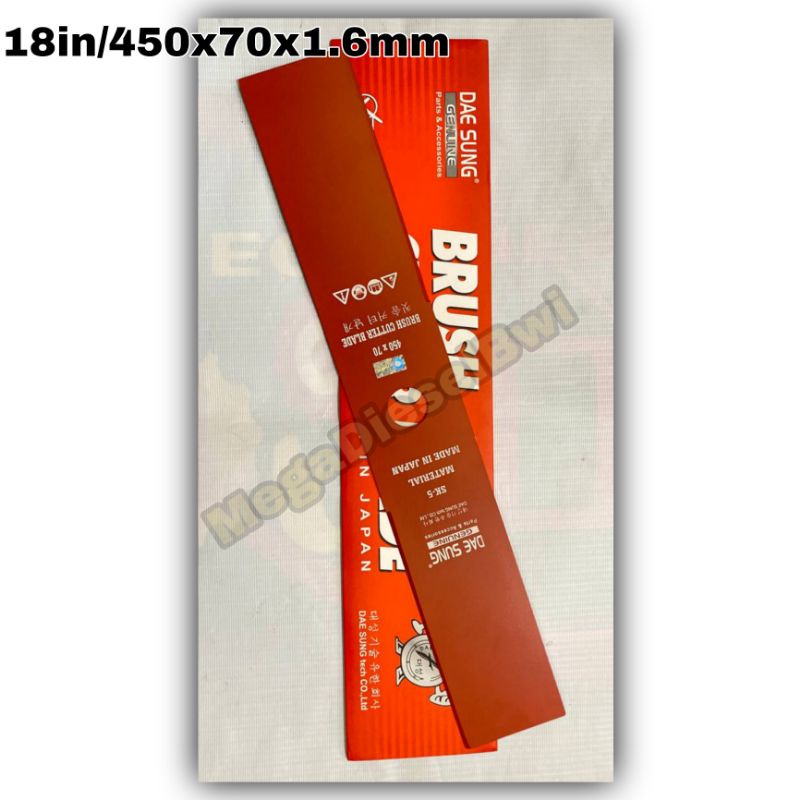 Daesung Pisau Panjang potong rumput 18"/450x70x1.6