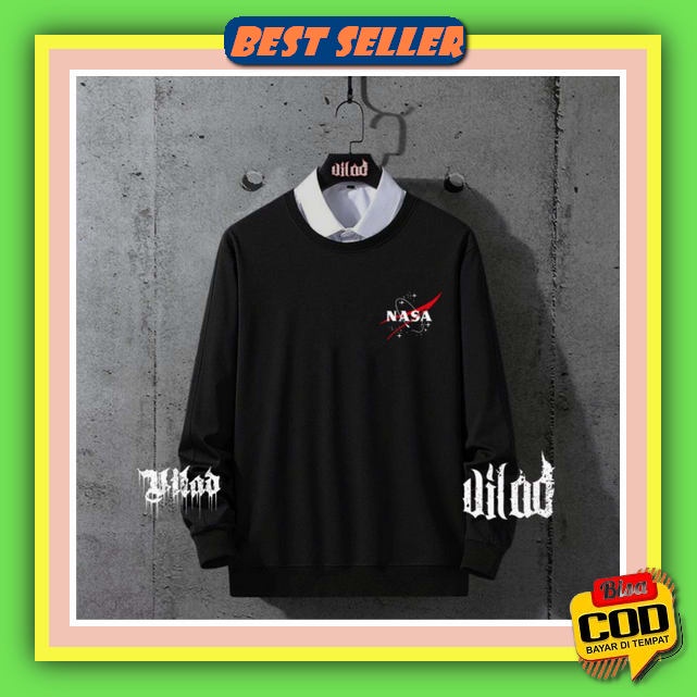 Sweater Crewneck Black Holigans Pria Wanita Sweatshirt Premium Quality Jaket Sweater Hoodie Pria Dis