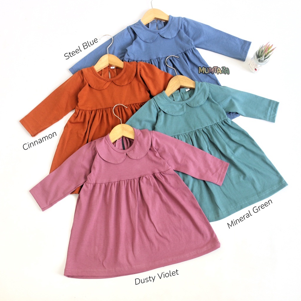 Tunik Anak Martha SML  XL - Dress Panjang Bayi - Dress Panjang Anak - Gamis Bayi - Dress Anak