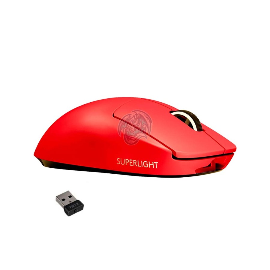 Logitech G Pro X Superlight Red Edition Wireless Gaming Mouse