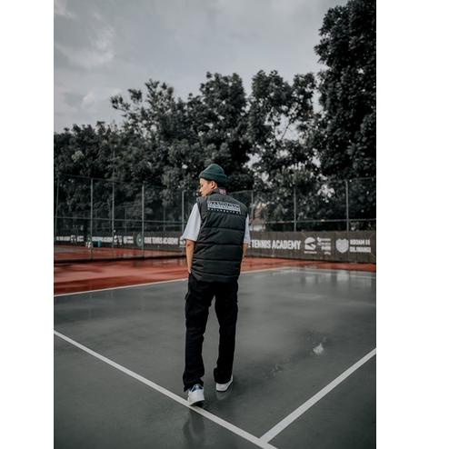[KODE Z5284] BANDUNG BELONGS TO US - NEW VEST BLACK BRIGADE