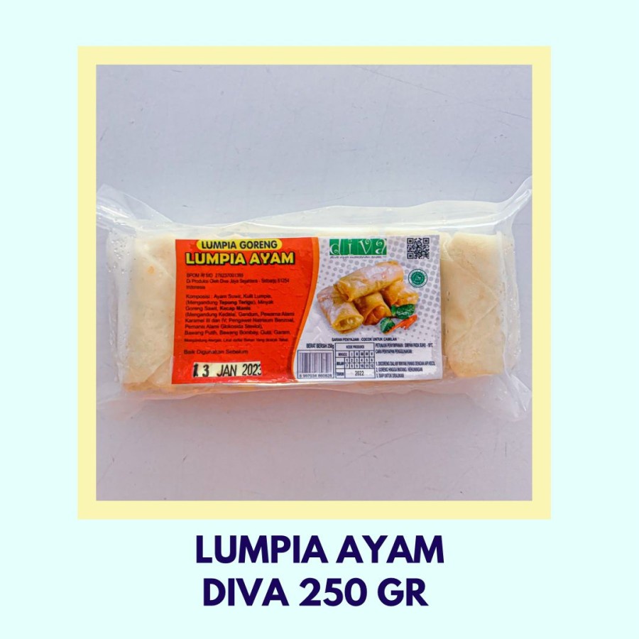 

Lumpia Ayam Diva 250gr