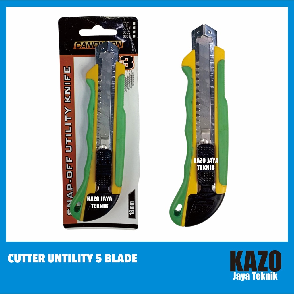 

Cutter Untility 5 Blade, Kater Untility Knife Cuter 5 Blade