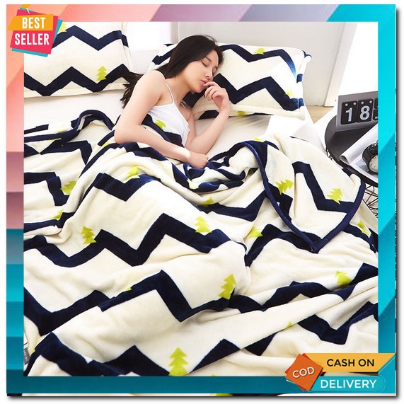 Selimut Bulu Halus 180X200 Tebal Motif Dewasa Keren Terlaris Termurah Berkualitas Selimut Bulu Halus
