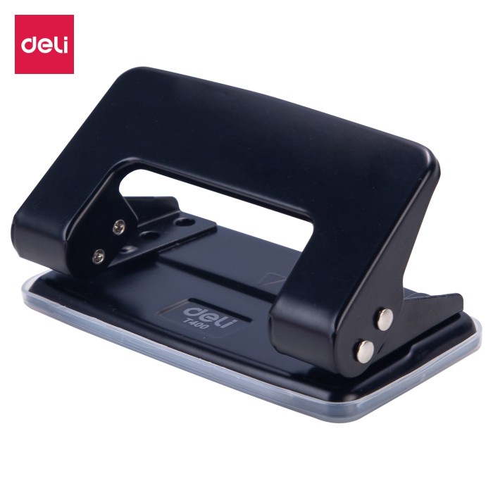 

Mantap Pembolong Kertas 2 Lubang Deli-2 Hole Metal Punch-8 Sheets T40020 Bagus