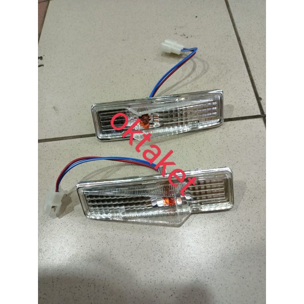 side lamp lampu samping Vitara lama Escudo Sidekick lama 1992-1995 model kristal