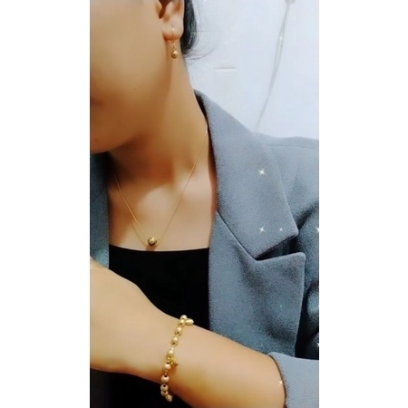 Set Titanium. Xuping Titanium Lapis Mas Sumbayak