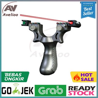 Ketapel Tactical Slingshot With Laser Sight & Tali Ketapel
