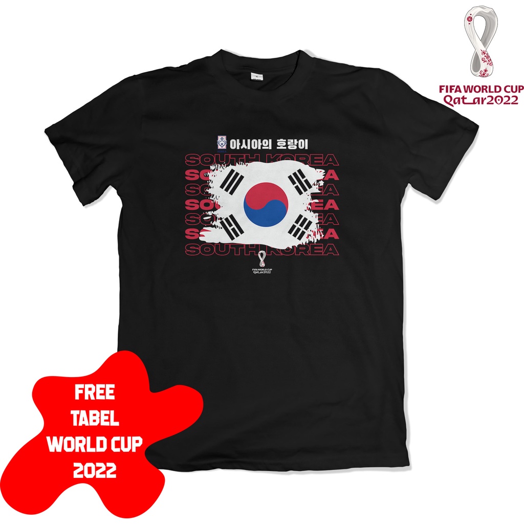 Kaos Piala Dunia 2022 South Korea Selatan World Cup 1356