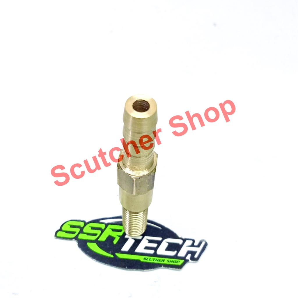 Baud nepel oil cooler crancase crankcase dan head bahan kuningan
