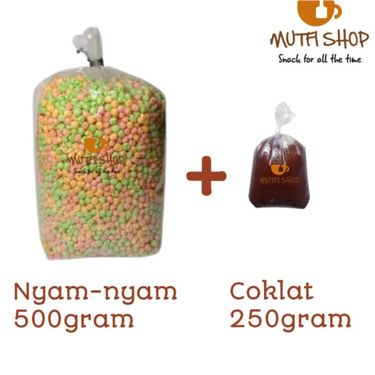 

Diskon Promo Nyam nyam 500gram dan selai coklat 250gram Nyam nyam rice crispy Nyam nyam kiloan VDV