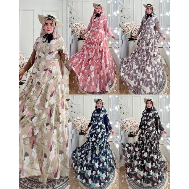 Gamis DRESS YODIZEIN PART 1 SERIES PREMIUM By. Yodizein Syari_