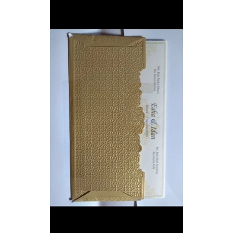 Feliz 08 Blangko Undangan Nikah Ultah Khitan + Amplop Eksklusif