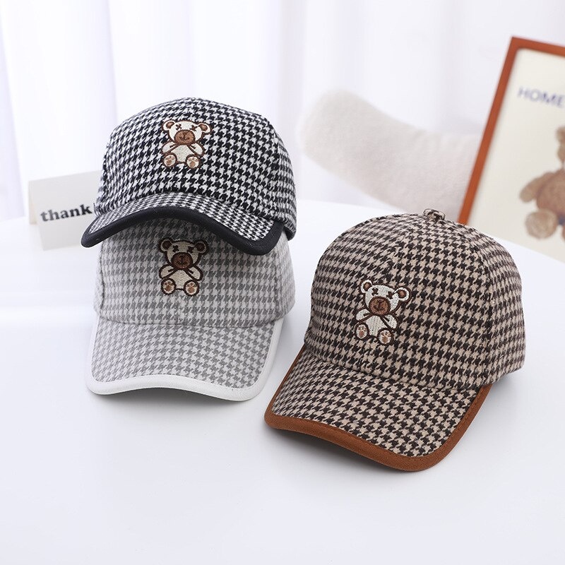 COD!!! topi anak karakter lucu motif BOARD BEAR usia 1-5 tahun keren import korea premium / babylovanta