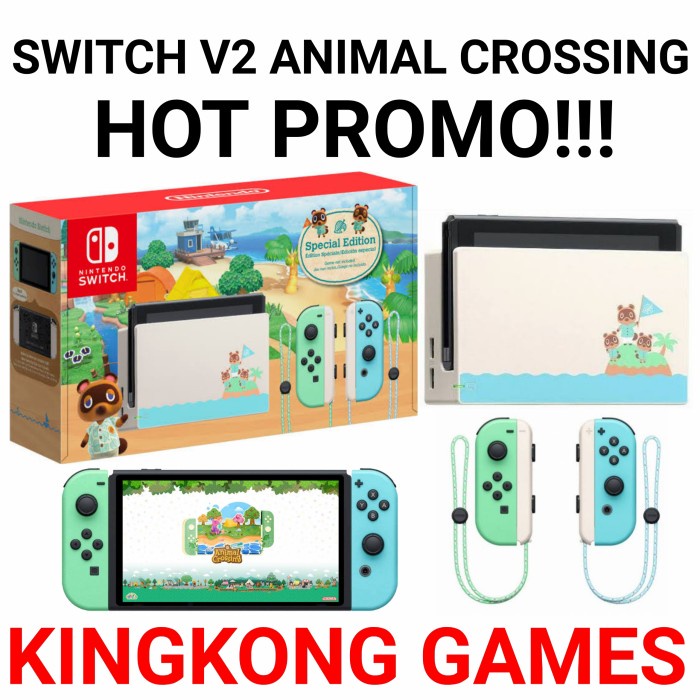 [Game/Console] Nintendo Switch Animal Crossing Console Switch Animal Crossing