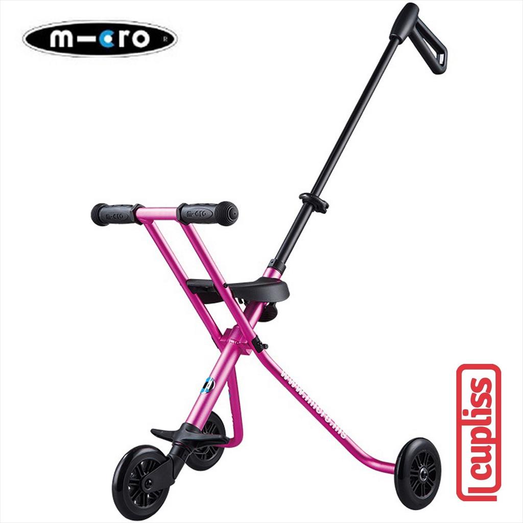 Micro Trike 119077 Deluxe Pink Sepeda Dorong Anak Roda Tiga