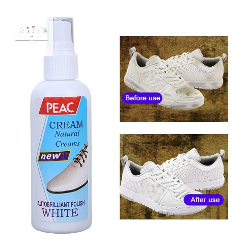 SPRAY PEMUTIH SEPATU AJAIB PEMBERSIH 100ML SEMIR TAS KULIT SNE