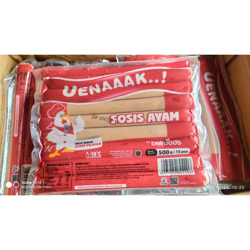 

BELFOODS SOSIS AYAM 475g