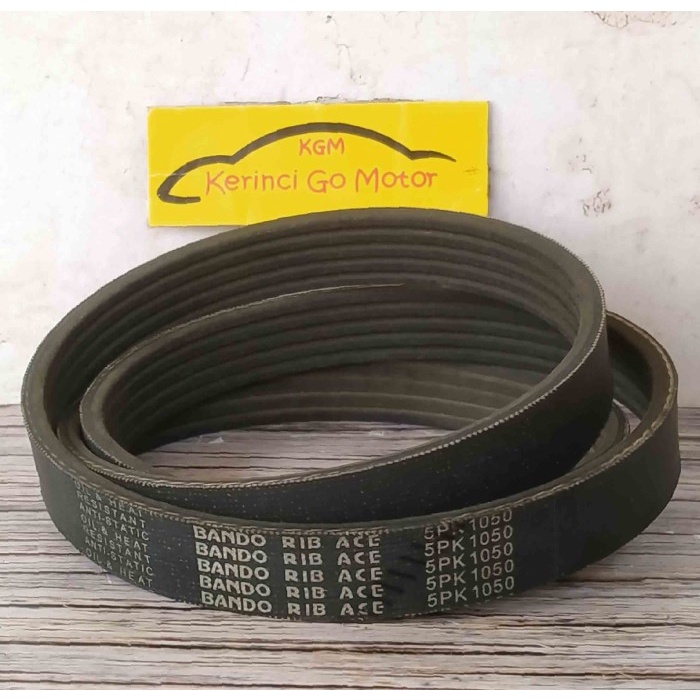 BANDO VAN BELT 5PK 1050 RIB BELT TALI KIPAS 5PK-1050 FAN BELT ALUR