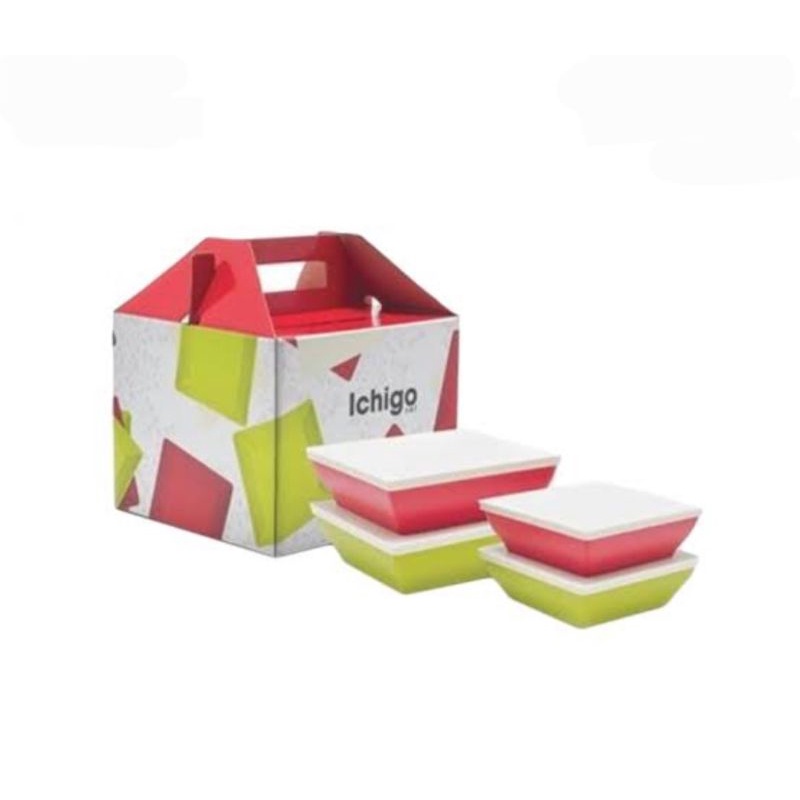 Tempat Saji Tupperware Ichigo Set