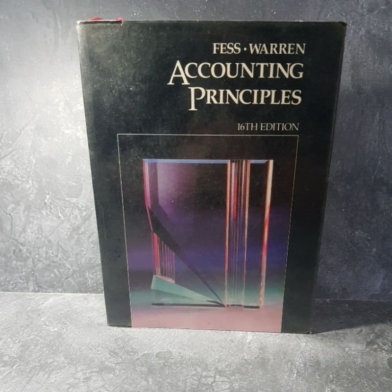 Buku Accounting Principles, Fess.Warren, 16 Th Edition, South Western AB70QA.