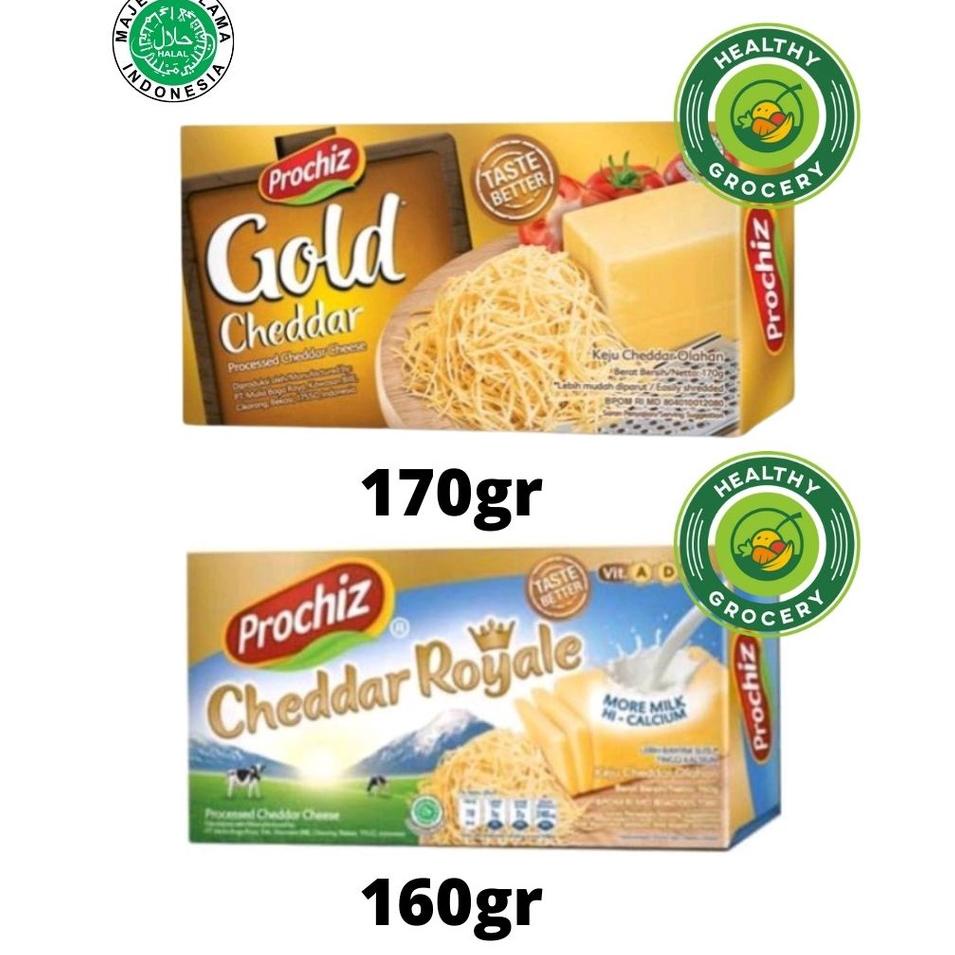 

CodeM2y2X--Prochiz Cheddar Gold / Keju Cheddar 170gr