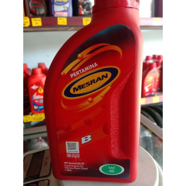 oli mesran B SAE 40 pertamina original