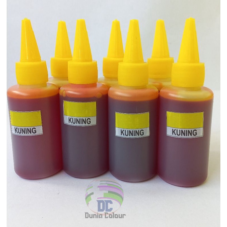 

Tinta Stampel Flash Warna Kuning 100ML