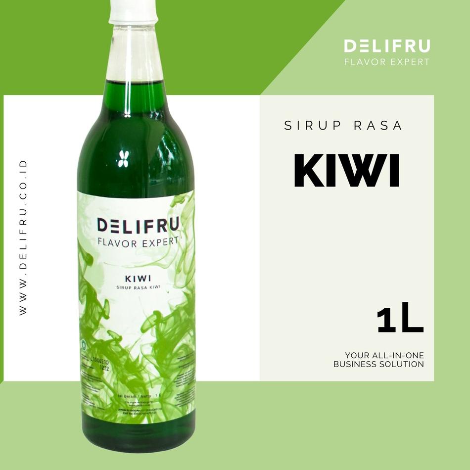 

Get It Now--Kiwi Syrup Delifru 1 Liter - Sirup Kiwi Premium