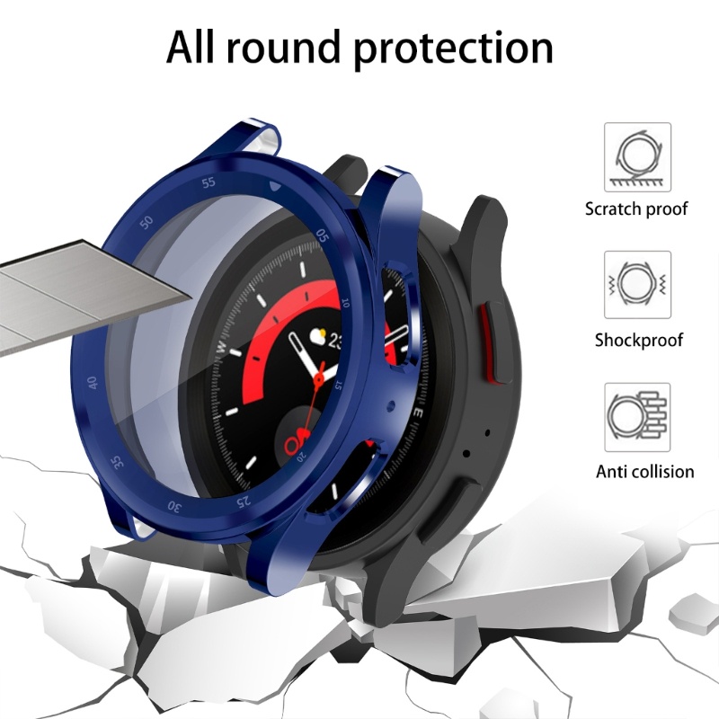 Cre Case Pelindung Layar Smartwatch Ukuran 45mm Untuk Iwatch5 pro