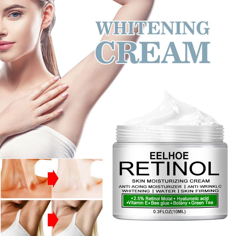 EELHOE Retinol Underarm Cream 50gr Original - Krim Pencerah Pemutih Ketiak Selangkangan Bokong Dan L