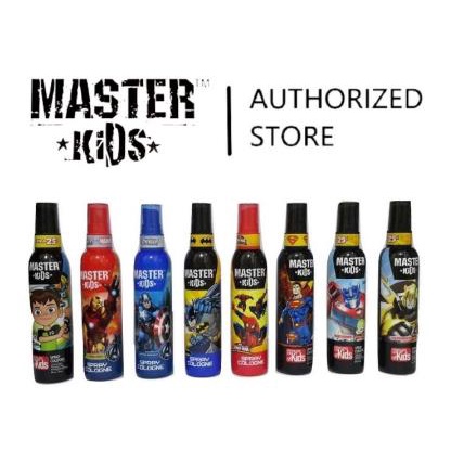 * NCC * Master Kids Spray Cologne Formulaed For Kid Parfum Anak Wangi Tahan Lama - Netto 80 ml + 20 ml