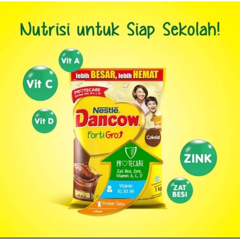 

Dancow Fortigro Coklat 1 kg