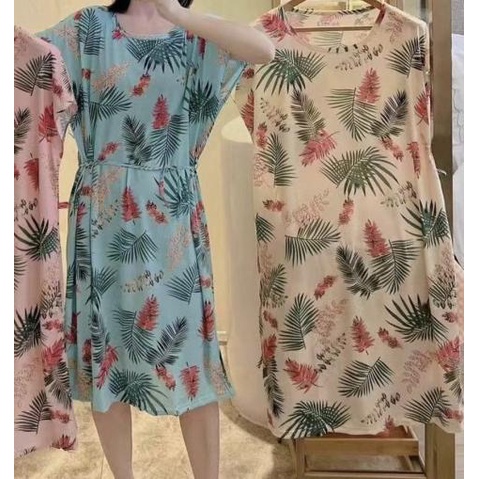 DASTER JUMBO LD120 BB100kg BIG SIZE IMPORT GAYA KOREA BAJU HAMIL - DT-OB135 PINK