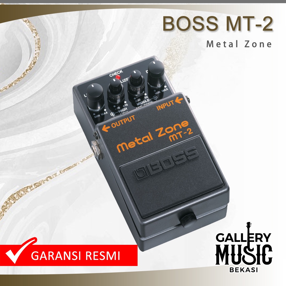 Boss MT 2 Guitar Metal Zone Effect / MT2 / MT-2 Efek Gitar