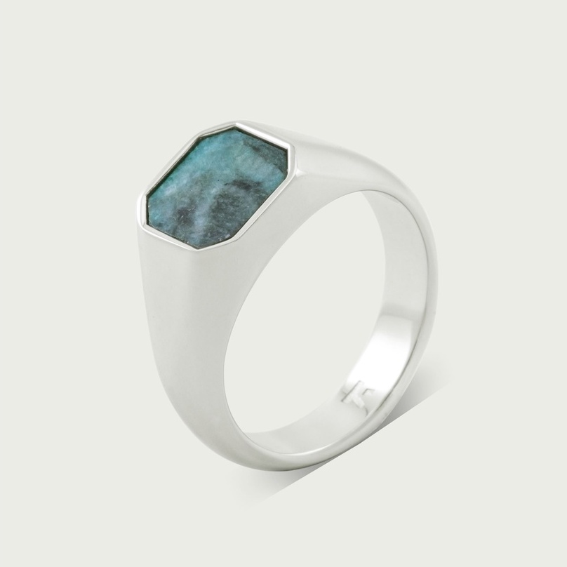 Kuze Original 316L Stainless Steel Collection - Zion Ring / Cincin Zion - Silver