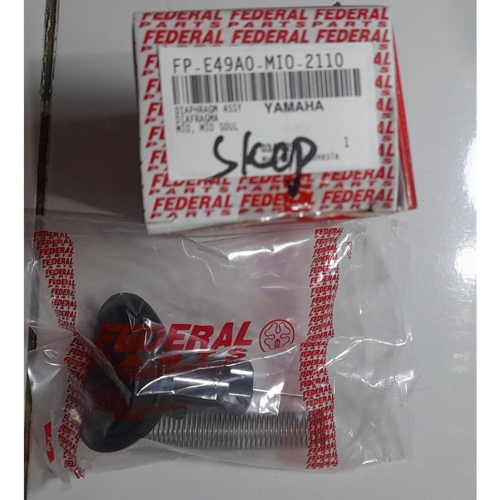 Piston Karet Vakum Vacum Karburator Skep Diafragma Federal Mio E49A0 MIO 2110