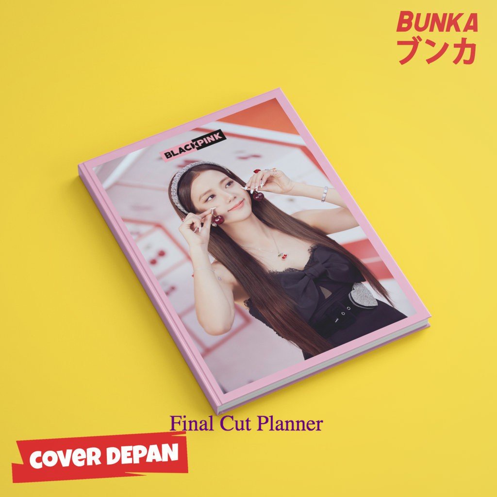 

Notebook KPOP Black Pink Ice Cream Jisoo Hardcover A5 Buku Tulis Catatan Notes Agenda Planner Jurnal .