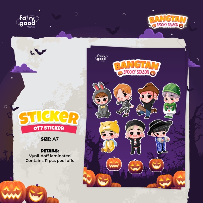 

Bangtan Spooky Season - STICKER