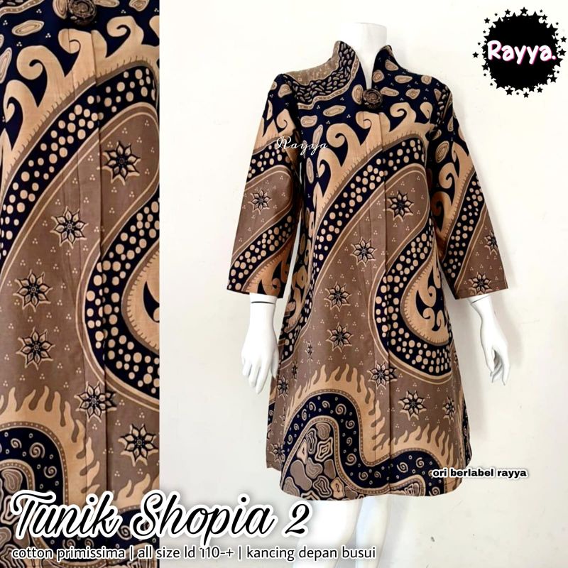 Tunik batik shopia 2 by rayya