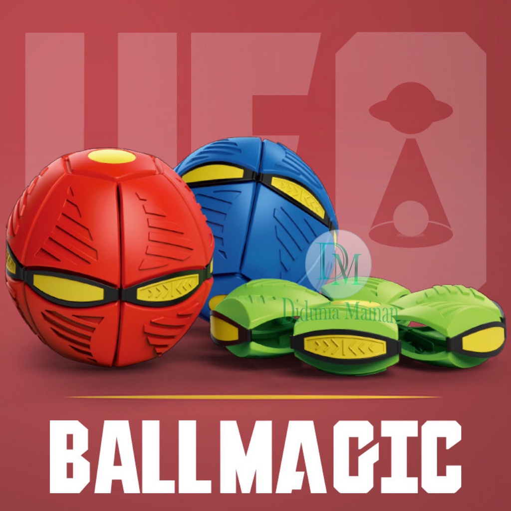 Mainan anak bola injak ajaib magic ufo ball