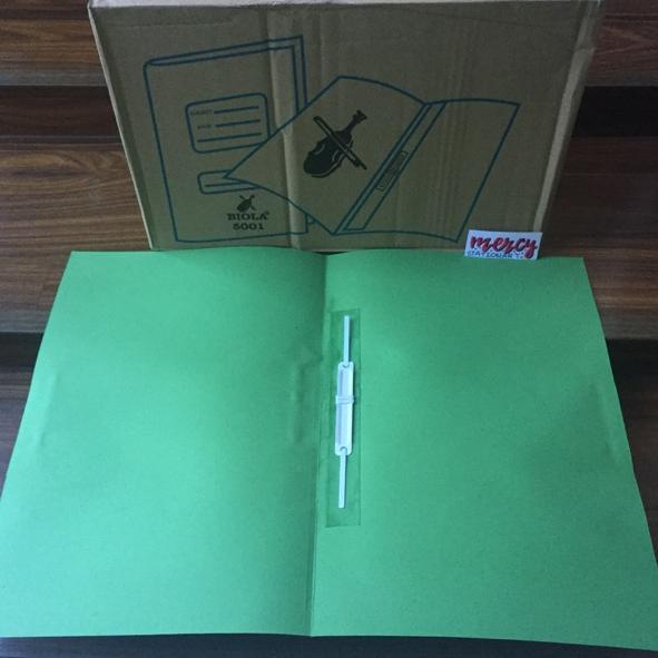 

Model Ekonomis 50 Pcs - Map Acco Biola 5001 Map Snell Bufallo Kertas Bufalo