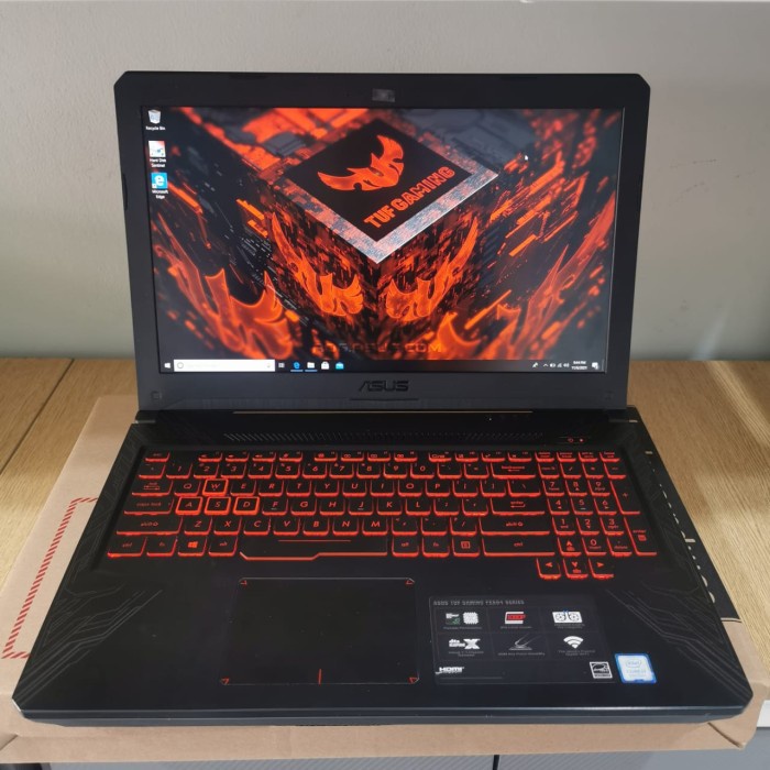 [Laptop / Notebook] Laptop Gaming Asus Tuff Fx504G, Intel Core I7-8750H, Ram 8/1Tb + 128Gb Laptop